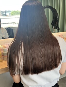 ゼストプラス(ZEST plus) 【DAN】水光カラーで透明感たっぷりグレージュ