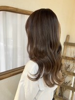 アンドモコ(&moko) ベージュ×バレイヤージュ