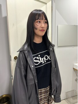 ヘアー アイス 御器所本店(HAIR ICI) 大人可愛いロング顔周りレイヤーカット