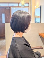 ヘアデザイン エソラ(hair design esora)&nbsp;手で収まるショートボブ