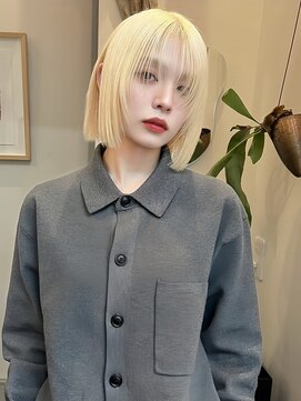 シティ 薬院(SITY.) 薬院　ブリーチダブルカラー　ブロンドカラー　レイヤー