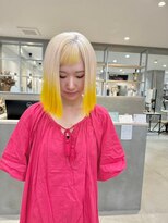 ロテ 名古屋 名駅店(Lote.)&nbsp;イメチェン/ホワイトブロンド/外ハネボブ/美髪/名古屋