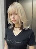 ケアWブリーチ＋カラー＋超音波トリートメント￥26,000→￥19500