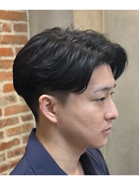 ドルクス 上野店(Dorcus) センターパートニュアンスパーマ