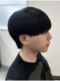 ナチュラルマッシュ/ショートマッシュ/ブルーブラック/大堰龍吾