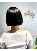 くびれヘア/アプリコットオレンジ/夏のヘアアレンジ/池袋