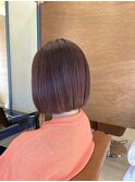 切りっぱなしボブ