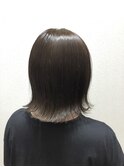 大人可愛い外ハネ結べるボブ＊チョコレートブラウン＊20代30代