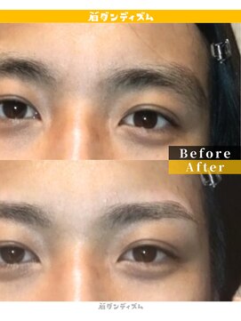 眉ダンディズム 大阪本町店 眉ダンスタイリング　ナチュラル