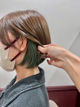 クロエ バイ ラヴィズム 紫竹山店(CLOE by LUVISM) ブリーチインナーカラー