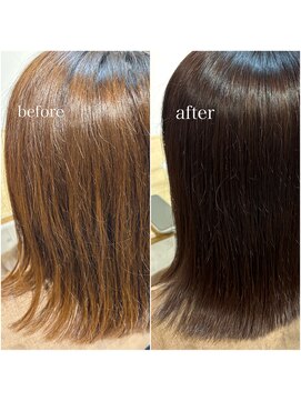 シーユー 梅田店(Cu) チョコレートブラウンカラー