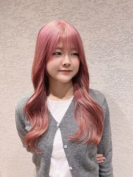 ロンド アンブル 四条烏丸(Lond ambre) ハイトーン/ピンク/レイヤー/小顔