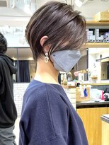 バンプ ギンザ(BUMP GINZA) 30代40代50代大人ショート髪型丸顔前髪あり似合わせ 安
