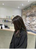 透明感抜群☆オリーブベージュカラー