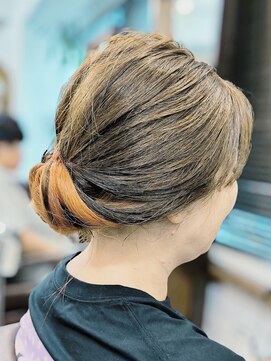 【Anne】インナーカッパーオレンジアップスタイル【LADIES】