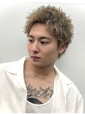 スパイキーショート×ハイトーンミルクティー