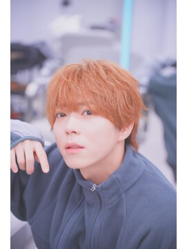 ポプルス(popls) マッシュウルフ/ウルフカット/メンズウルフ/ブリーチなしカラー