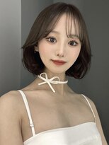 サイン 韓国ボブ 渋谷(SIGN) お洒落なレイヤーカット韓国ボブレイヤーボブ渋谷タッセルボブ