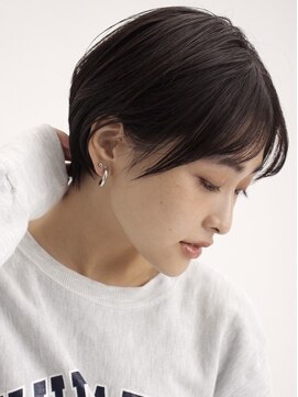 キリ 逗子(kiri) 逗子葉山ショートカットショートボブ耳かけショートミニボブ韓国