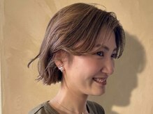 【 つくりすぎない韓国へア。】強すぎないくびれと、やわらかい質感で自然にフィットするスタイルへ＊