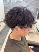 宇都宮メンズカットメンズパーマ波巻きスパイラルパーマツイスパ