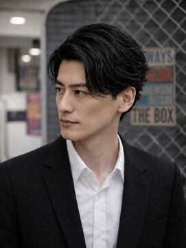 リリー シンジュク(Lilly) 【Lilly新宿】#アップバング#ビジネスヘア＃メンズカット