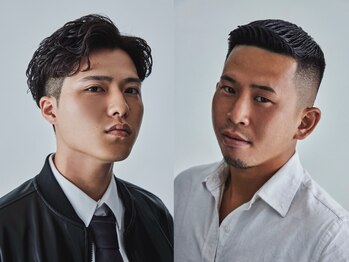 MEN'S DAMDEE TOKYO 柏店【ダムディー】バーバー/フェード/メンズパーマ/理容室/眉毛の写真/【平日は夜22時まで営業】ビジネス×プライベートでもキマる漢パーマスタイルを提供[メンズパーマ/柏]
