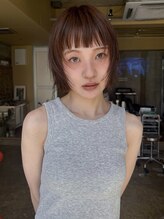 チーキー(CHEEKY)&nbsp;ラフいボブ。