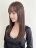 前髪ふんわり♪　カット+前髪パーマ ￥7,700