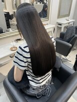 ソワンドゥブレスシエン 堀江店(soin de brace CIEN) グレージュ×ハッシュカット