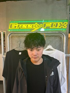 グリーディーフォックス 代々木(Greedy FOX) 波巻き/ハイライト/マッシュパーマ/ウルフ[シェービング]