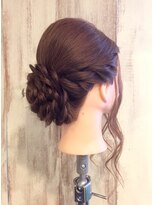 アンフィフォープルコ(AnFye for prco)&nbsp;【AnFyeforprco】お花アップヘア♪