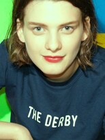 ダービー(THE DERBY)&nbsp;【THE DERBY】FEATHERY BOB*     #ボルドー#ワンレン