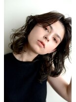 ミラバイグリーン(Mira by green) ラフウェーブ×セミウェット 01