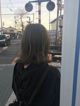 ヘアーメイク コラソン(hair make corazon) 似合わせカットメルティカラー着物フェミニンロング