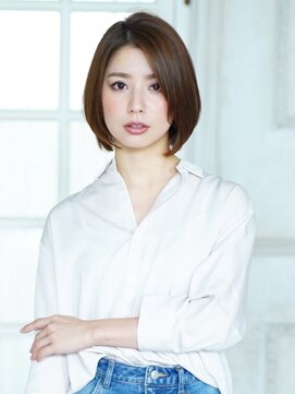 ラプト ビズ 学園前(RAPT bis) 大人の愛されショートボブvol.3