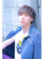【フォルテ 飯塚裕士】ソフトツーブロックフェザーマッシュ