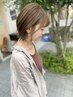 ≪melle hair≫カット＋N.カラー　￥12100→￥10000
