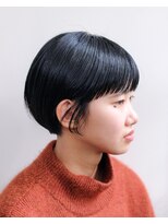 ルプラ ガーデン(le-pla garden) マッシュショート#黒髪#耳掛けショート#くびれショート#ボブ