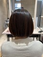 アーサス ヘアー デザイン 袖ケ浦店(Ursus hair Design by HEADLIGHT) 乾かすだけでまとまるボブ。この方は縮毛矯正もしてます！