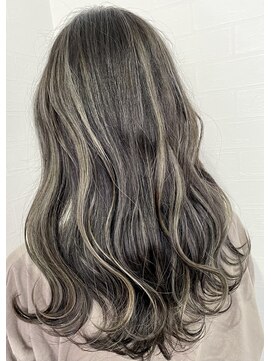 ユートピア(U topia) シルバーカラー/ホワイトアッシュ/ハイライト/バレイヤージュ