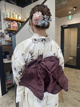 イット(it.) it.yui 浴衣着付 ヘアアレンジ ヘアセット