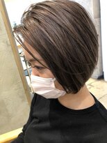 ポルム パプリカ(polum paprika)&nbsp;30代40代アッシュカラー×ショートボブ