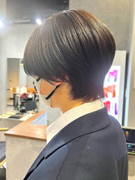 プルーヴ 秋葉原(prove) 30代40代大人女性/前髪ありショートボブ/ショートヘア/髪質改善