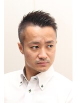 ヘアーアンドグルーミング ヨシザワインク(HAIR&GROOMING YOSHIZAWA Inc.)&nbsp;[清潔感メンズナチュラル]メンズベリーショート刈り上げブラック
