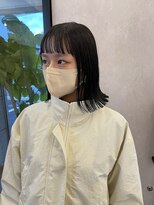 ベンジー 北千住店(benji)&nbsp;切りっぱなしボブ・オン眉バング