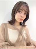 大人可愛い/ミディアム/レイヤー/20代30代40代/有楽町/銀座