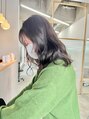 ヘアーメイク ネイキッド(Hair make Naked) no bleach beige 透け感たっぷりでお洒落さ up です！