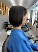愛され顎ラインボブアンニュイ色気色っぽボブウェーブボブ