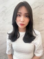 ソワリー 栄(THOiRY) THOiRY【女性らしい柔らかヘア】似合わせ小顔艶髪ゆる巻きロング